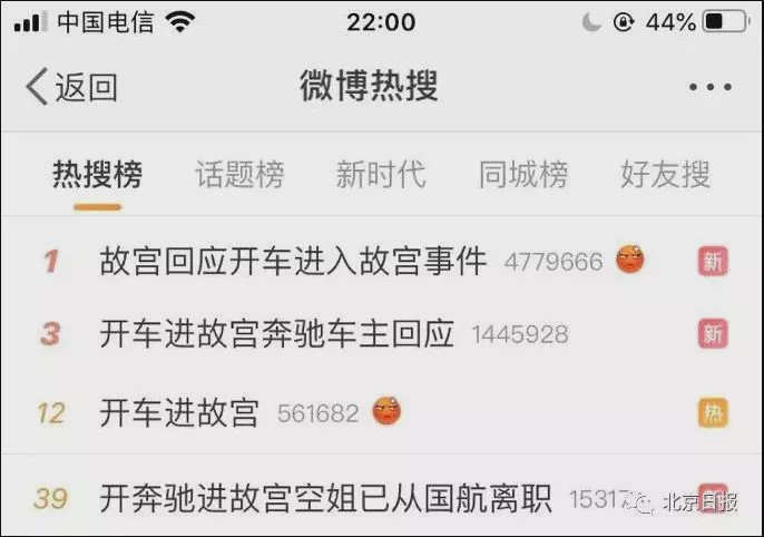 开奔驰进故宫的她一夜删光近10年微博 这就完事了?